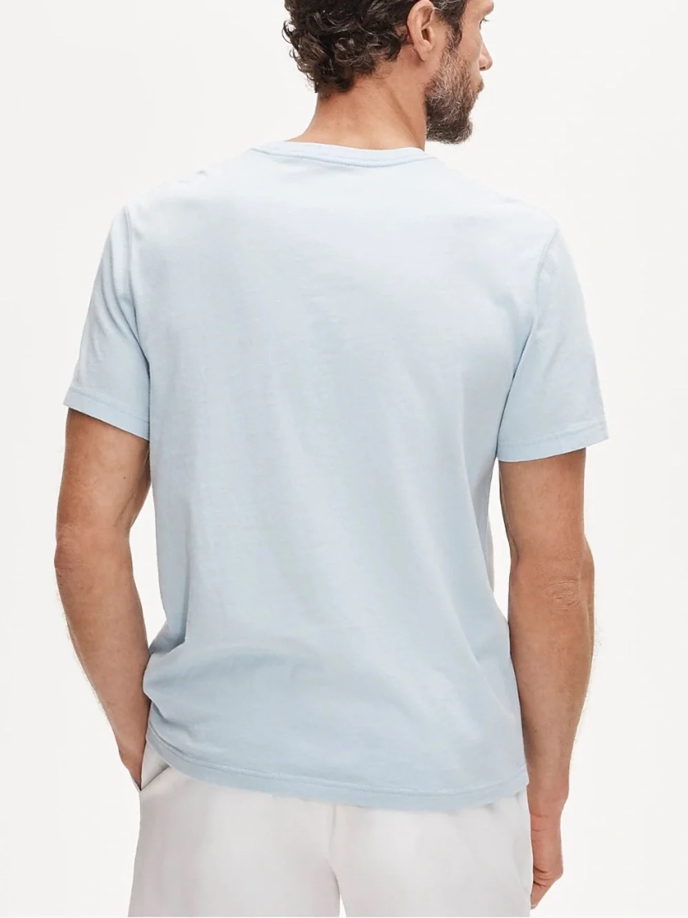 J crew blue dog Vintage-wash cotton graphic T-shirt